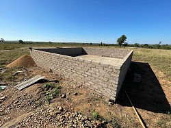 8m square dam